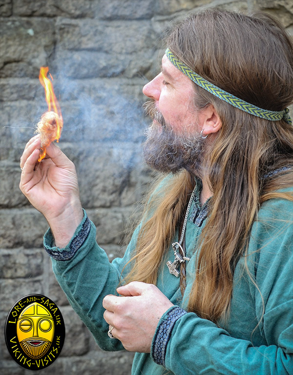 See how the Vikings made fire. www.Viking-Visits.uk