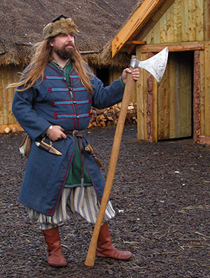 Danelaw Viking village.
